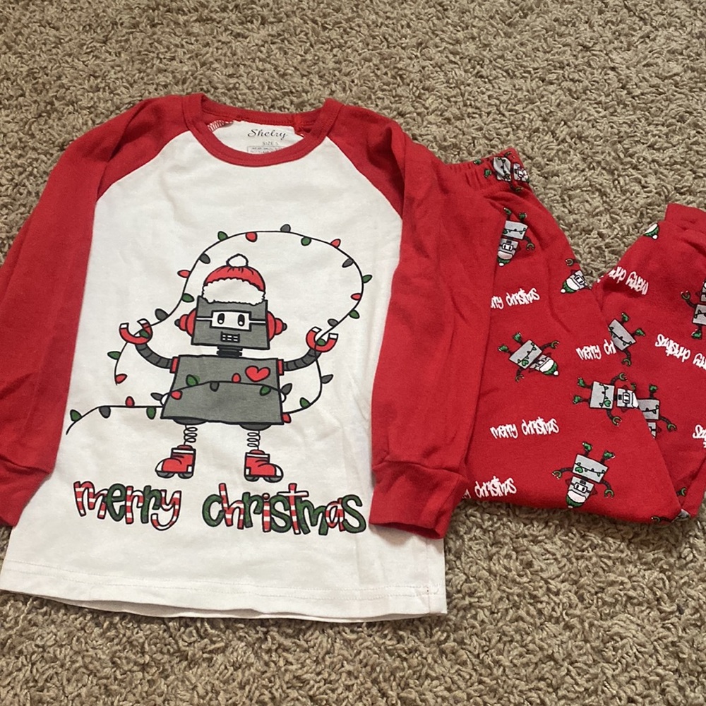 5T Christmas pajamas